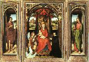 Hans Memling Triptych oil painting